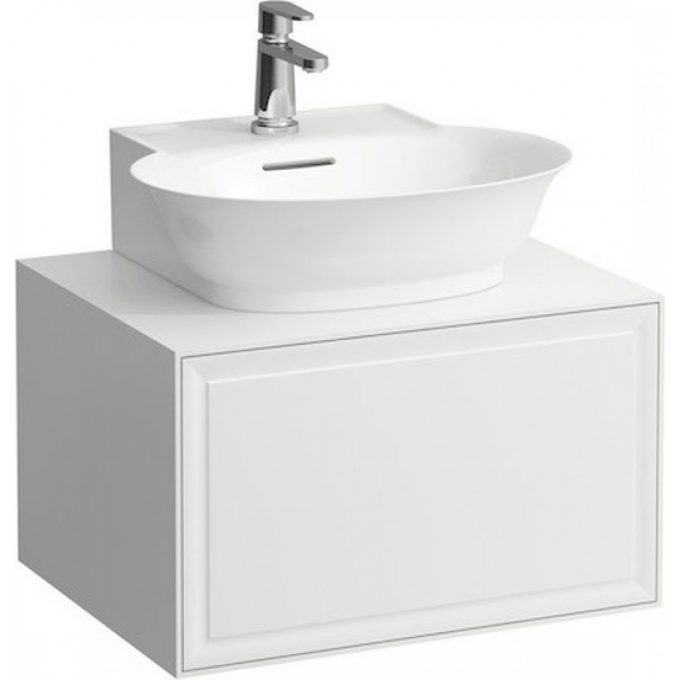 Комплект раковина + мебель LAUFEN THE NEW CLASSIC .000.104.1 580x450x350 один ящик белый глянец 4.0600.3.085.631.1+ 8.1685.2