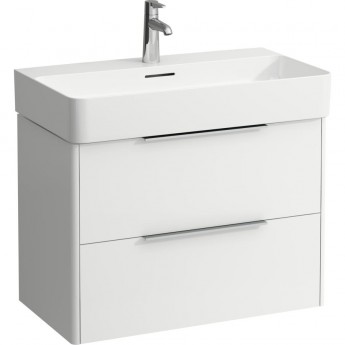 Шкафчик для раковины LAUFEN BASE 810285, с 2 ящиками, белый матовый